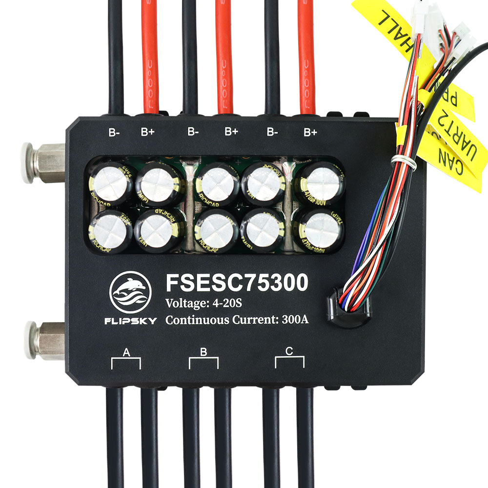 Flipsky FSESC 75300 84V High C - Vesc 75300 High Current Esc recension och pris